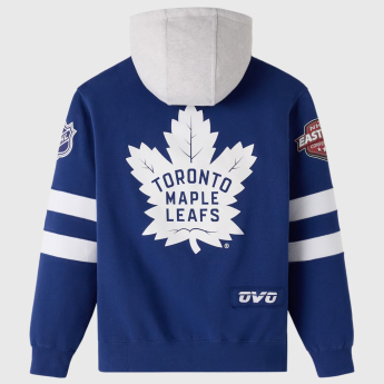 Toronto Maple Leafs męska bluza z kapturem OVO blue
