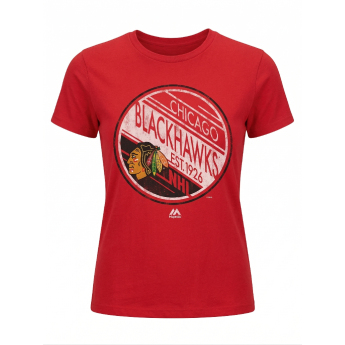 Chicago Blackhawks koszulka damska Circle red