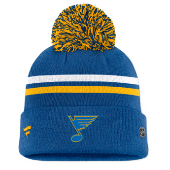 St. Louis Blues czapka zimowa Authentic Pro A/Cap Cuffed bamboo