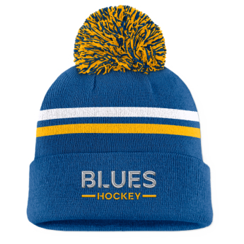 St. Louis Blues czapka zimowa Authentic Pro A/Cap Cuffed bamboo