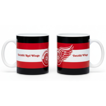 Detroit Red Wings kubek Stripes (330ml)