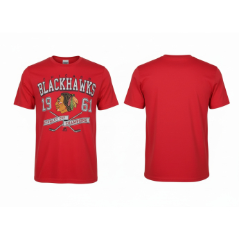 Chicago Blackhawks koszulka męska Vintage red