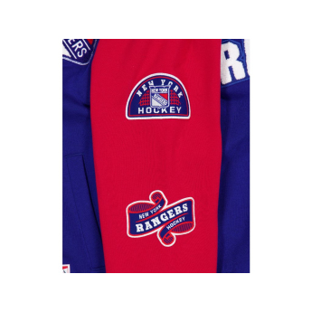 New York Rangers męska bluza z kapturem US Edit