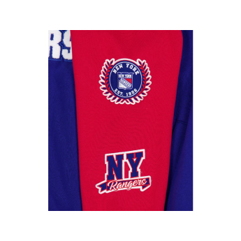 New York Rangers męska bluza z kapturem US Edit