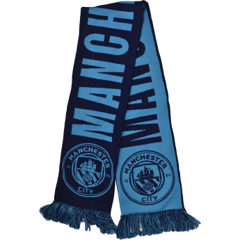 Manchester City szalik zimowy Wordmark