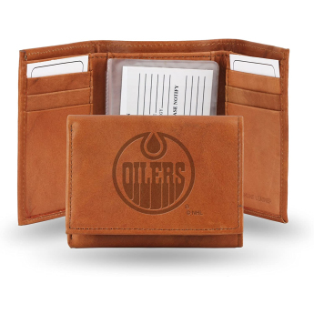 Edmonton Oilers portfel Embossed Trifold