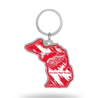 Detroit Red Wings brelok do kluczy State Shape