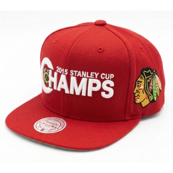 Chicago Blackhawks czapka flat baseballówka Winners Circle Snapback red