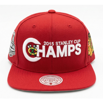 Chicago Blackhawks czapka flat baseballówka Winners Circle Snapback red
