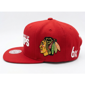 Chicago Blackhawks czapka flat baseballówka Winners Circle Snapback red