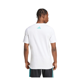 Mercedes AMG Petronas koszulka męska Logo white F1 Team 2025