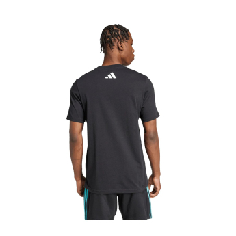 Mercedes AMG Petronas koszulka męska Logo black F1 Team 2025