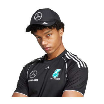 Mercedes AMG Petronas czapka baseballówka Climacool Trucker black F1 Team 2025