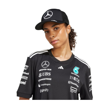 Mercedes AMG Petronas czapka baseballówka Star Trucker black F1 Team 2025