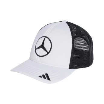 Mercedes AMG Petronas czapka baseballówka Star Trucker white F1 Team 2025
