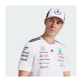 Mercedes AMG Petronas czapka baseballówka Star Trucker white F1 Team 2025