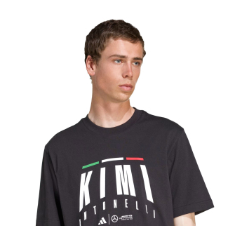 Mercedes AMG Petronas koszulka męska Kimi Antonelli black F1 Team 2025