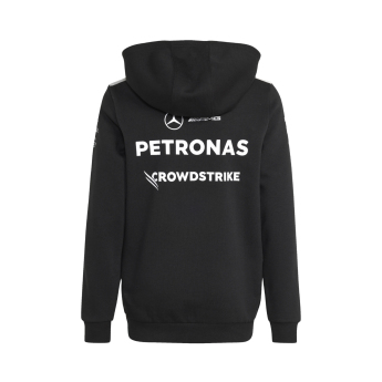 Mercedes AMG Petronas dziecięca bluza z kapturem black official Teamline Replica F1 Team 2026