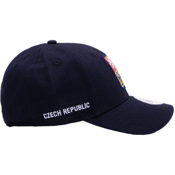 Reprezentacja piłki nożnej dziecięca czapka baseballowa Czech republic 9forty navy