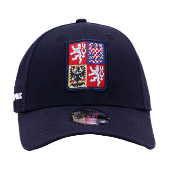 Reprezentacja piłki nożnej dziecięca czapka baseballowa Czech republic 9forty navy