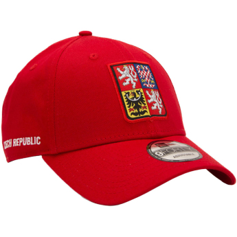 Reprezentacja piłki nożnej czapka baseballówka Czech republic 9forty scarlet