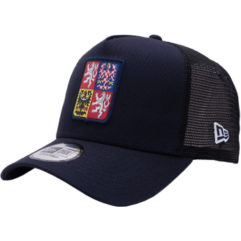 Reprezentacja piłki nożnej czapka baseballówka Czech republic Trucker navy