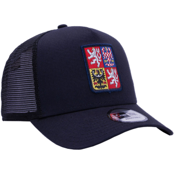 Reprezentacja piłki nożnej czapka baseballówka Czech republic Trucker navy