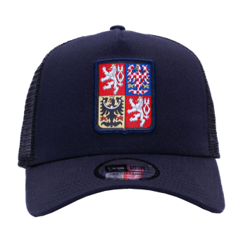 Reprezentacja piłki nożnej czapka baseballówka Czech republic Trucker navy