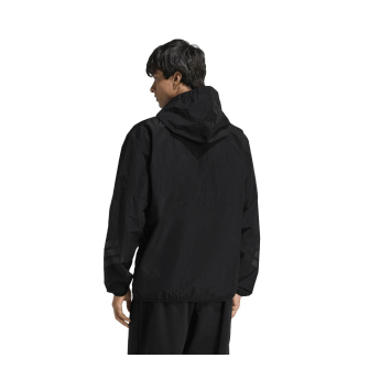 Mercedes AMG Petronas męska kurtka z kapturem Stealth black F1 Team 2026