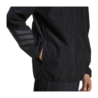 Mercedes AMG Petronas męska kurtka z kapturem Stealth black F1 Team 2026