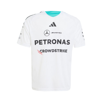 Mercedes AMG Petronas koszulka dziecięca white official Teamline Replica F1 Team 2026