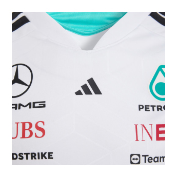 Mercedes AMG Petronas koszulka dziecięca white official Teamline Replica F1 Team 2026