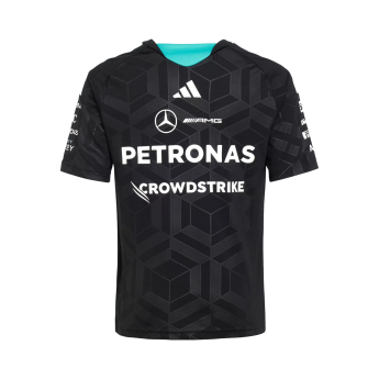Mercedes AMG Petronas koszulka dziecięca black official Teamline Replica F1 Team 2026