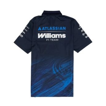 Williams Martini Racing męska koszulka polo blue official Teamline Replica F1 Team 2026
