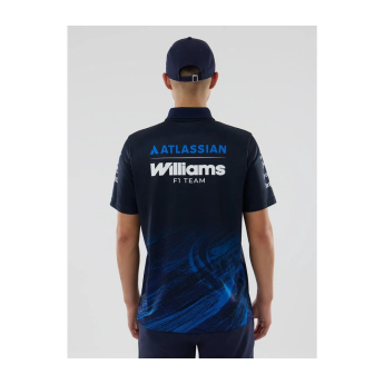 Williams Martini Racing męska koszulka polo blue official Teamline Replica F1 Team 2026