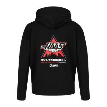 Haas F1 męska bluza z kapturem Godzilla black F1 Team 2026
