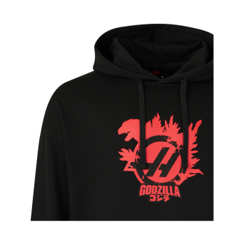 Haas F1 męska bluza z kapturem Godzilla black F1 Team 2026