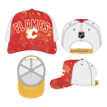 Calgary Flames dziecięca czapka baseballowa Top Player Snapback
