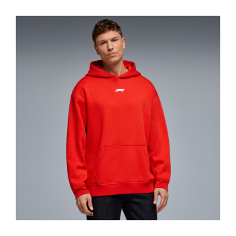 Formuła 1 męska bluza z kapturem Racing Line red 2026