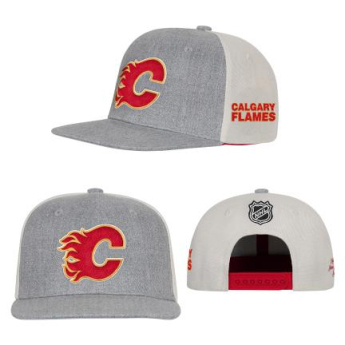Calgary Flames dziecięca czapka baseballowa Ace In The Hole Flatbrim Snapb