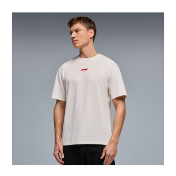 Formuła 1 koszulka męska Racing Line white 2026