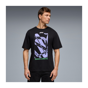 Formuła 1 koszulka męska Track Limits black 2026