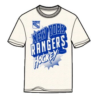 New York Rangers koszulka dziecięca Action Comics Ss