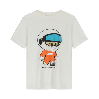Formuła 1 koszulka dziecięca Marshall white 2026