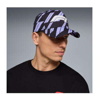 Formuła 1 czapka baseballówka Track Graphic purple 2026