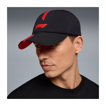 Formuła 1 czapka baseballówka Racing Line black 2026
