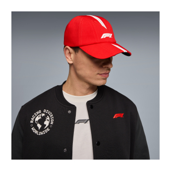 Formuła 1 czapka baseballówka Racing Line red 2026
