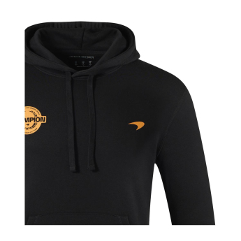 McLaren Honda męska bluza z kapturem Lando Norris Champion black F1 Team 2025