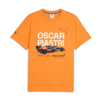McLaren Honda koszulka męska Oscar Piastri orange F1 Team 2026