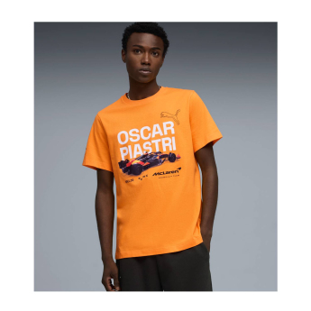 McLaren Honda koszulka męska Oscar Piastri orange F1 Team 2026